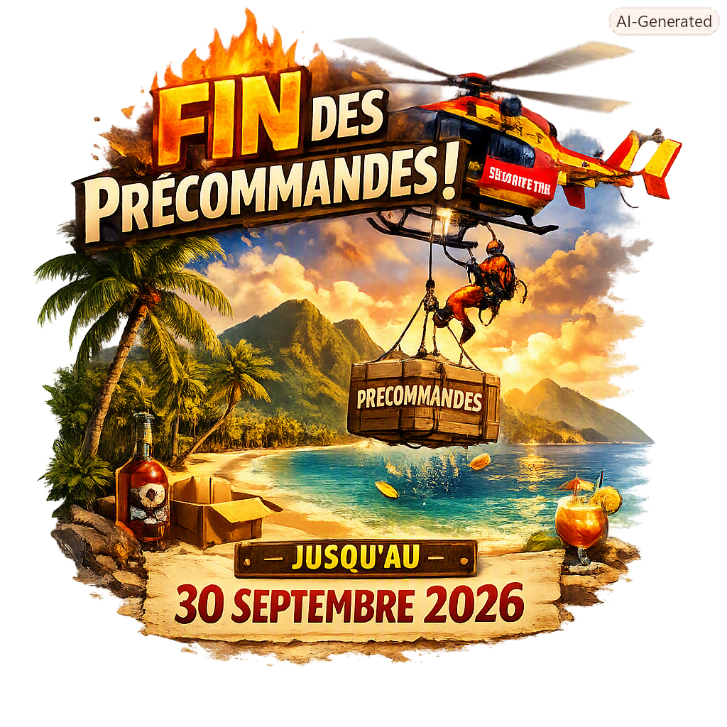 fin des précommandes Dragon of the Caribbean